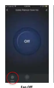 App operation interface