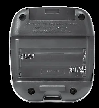 Battery compartment view