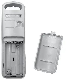 Outdoor sensor battery installation