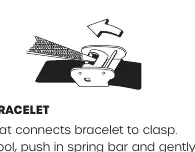 Sliding clasp adjustment