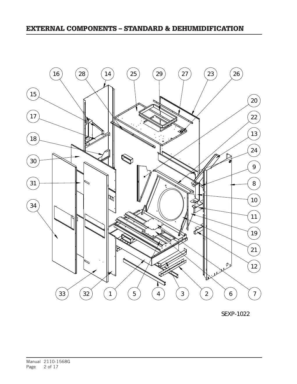 External Components Exploded View