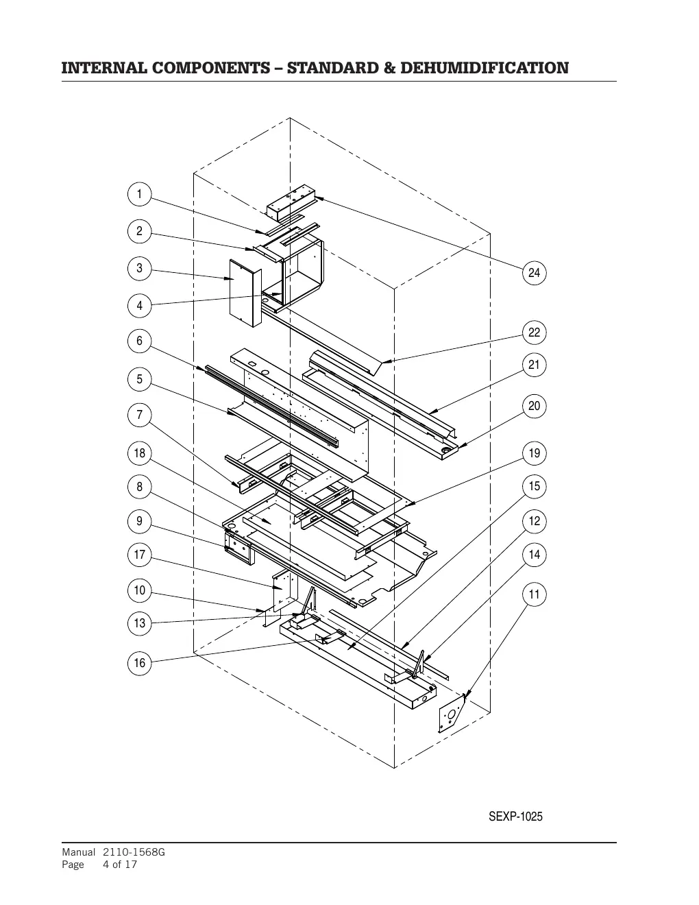 Internal Components Exploded View