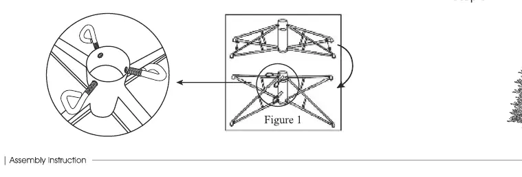 Stand assembly using screws