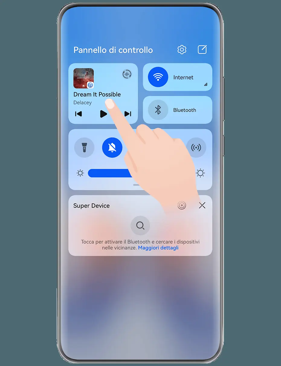Control Panel interface