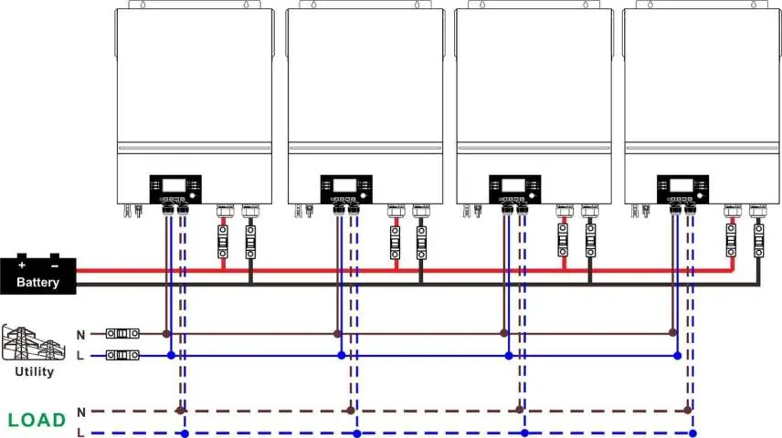 Parallel system wiring diagram