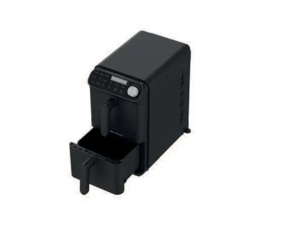 Air Fryer with drawer open