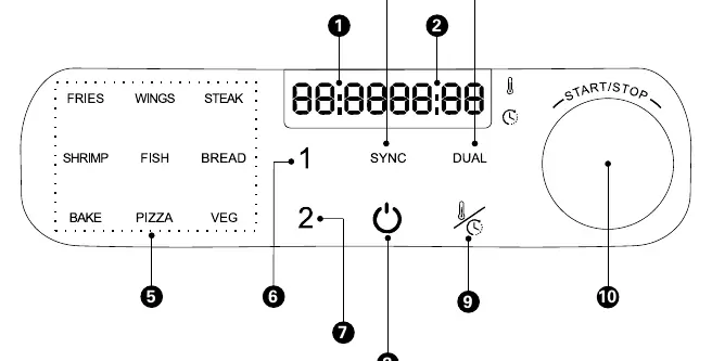 Control panel layout