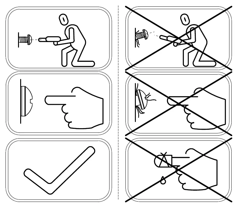 Assembly safety warnings