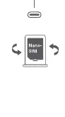 SIM card insertion diagram