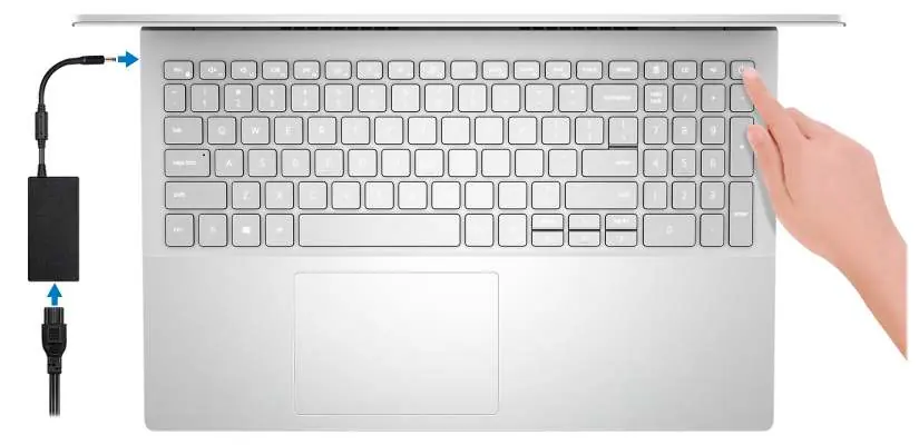 Setting up the Inspiron 5502