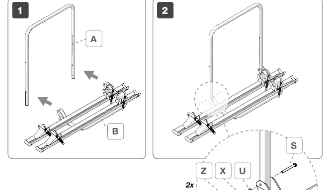 Fork installation with 2mm gap requirement