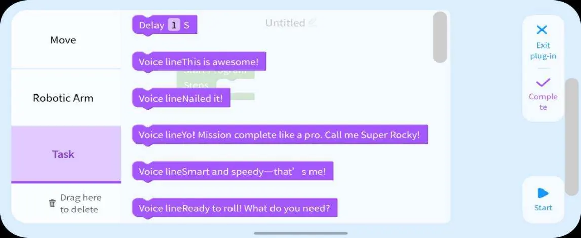Task module blocks