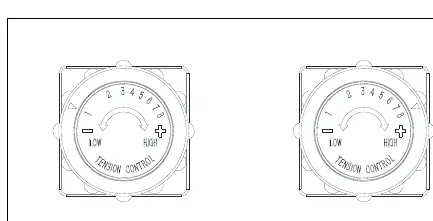 Tension Control Adjustment