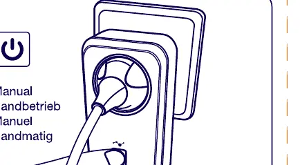 Manual operation of the smart plug