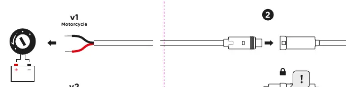 Wiring diagram for Motorcycle and E-Bike