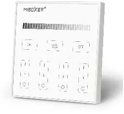 Overview of the touch panel interface