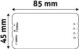 Controller dimensions