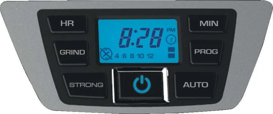 Control panel interface