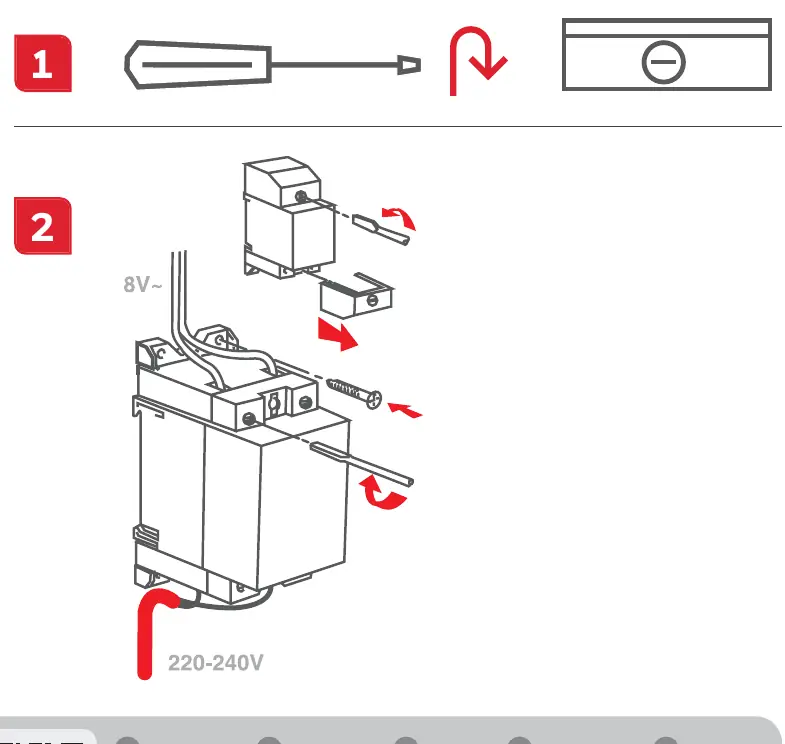 Installation and wiring diagram for the Honeywell D770 transformer.