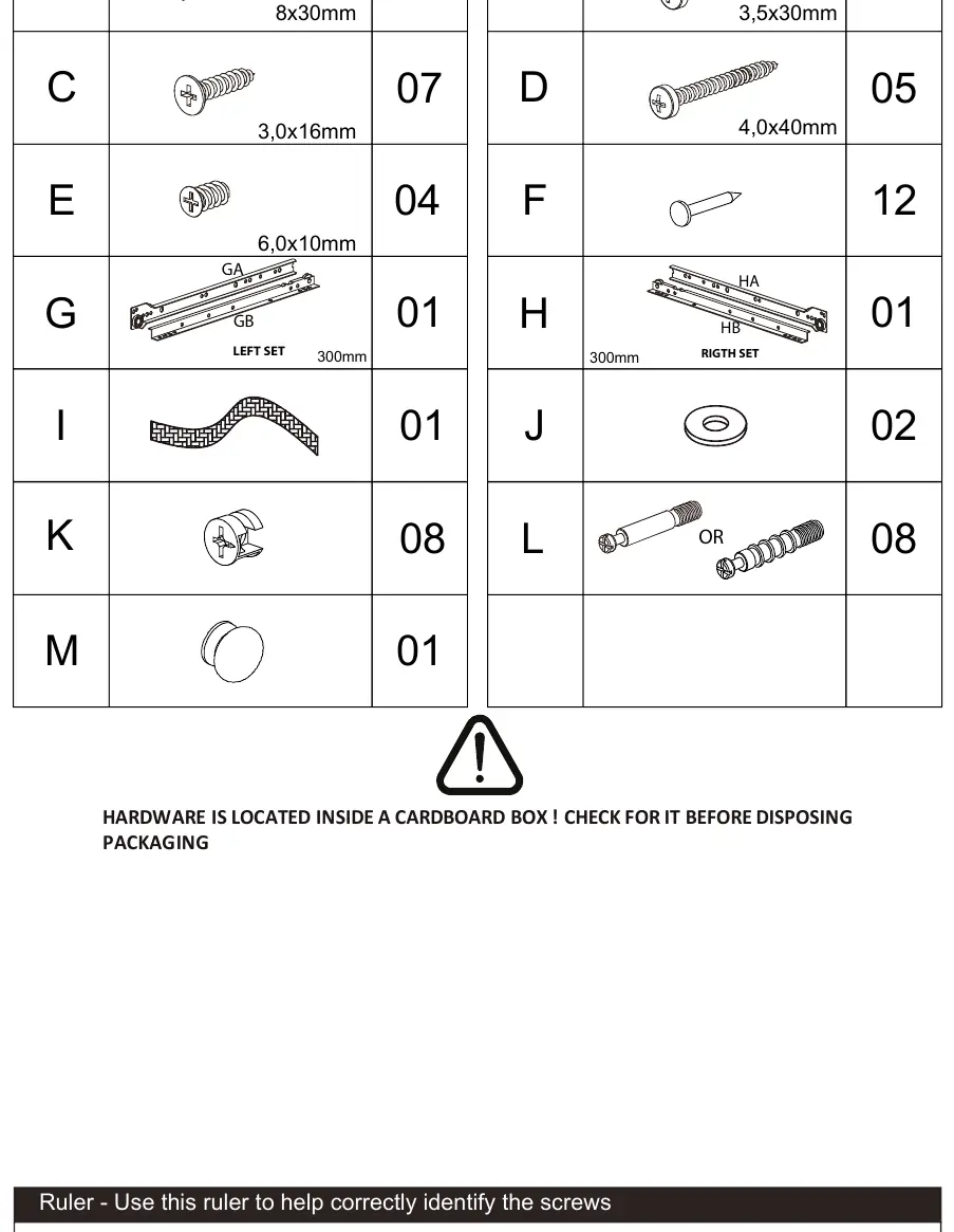 Hardware identification guide