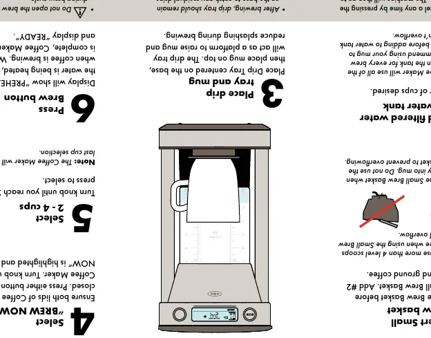 Podless brewing into mug process