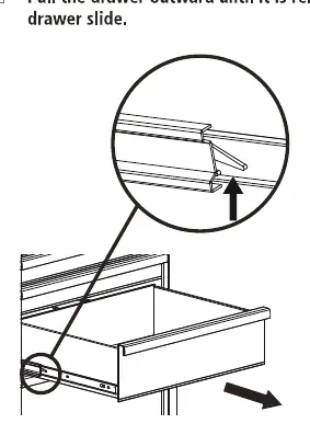 Removing the drawers