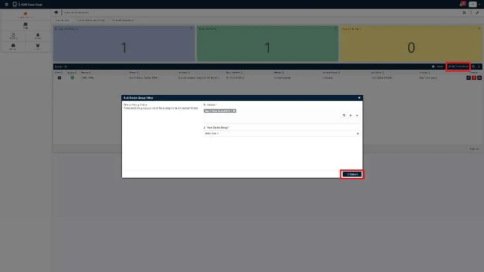 Assigning devices to groups
