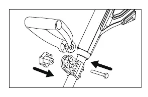 Mounting the auxiliary handle