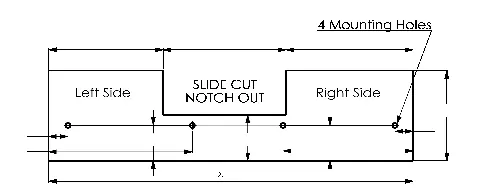 Auxiliary fence dimensions