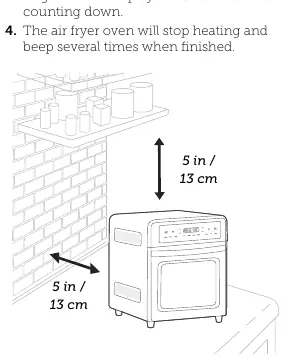 Clearance requirements