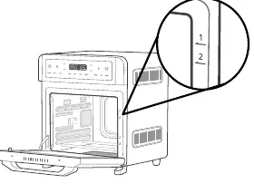 Tray positions