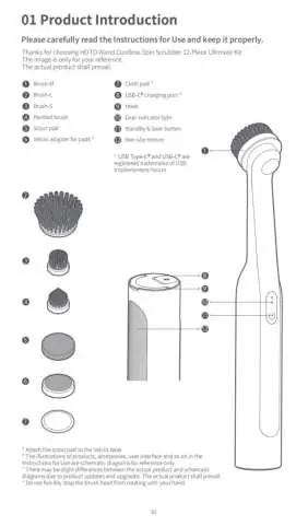 Product components and identification