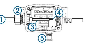 Transducer connection diagram