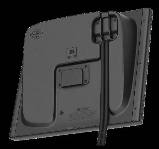 Routing cables through back panel recesses