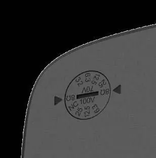 Tap selector switch settings