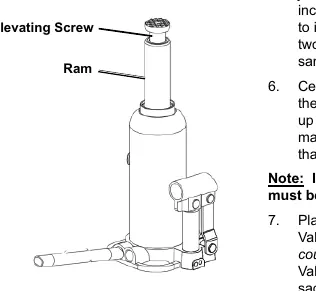 Lifting procedure