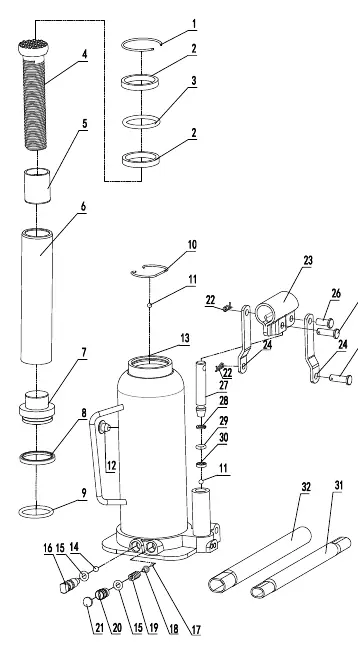 Parts diagram