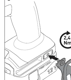 Belt clip mounting