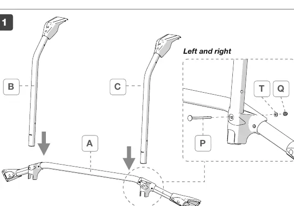 Step 1: Initial assembly of the main structure