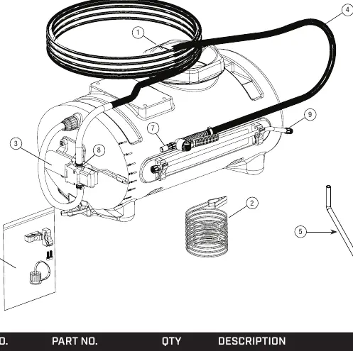 Replacement parts diagram