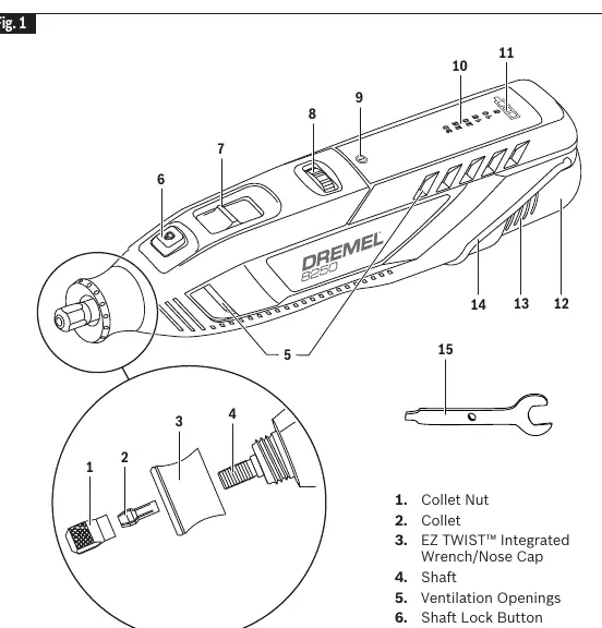 Dremel 8250 Cordless Rotary Tool overview