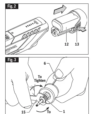 Battery pack insertion and release
