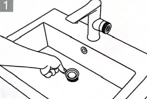 Step 1: Inserting the thin gasket