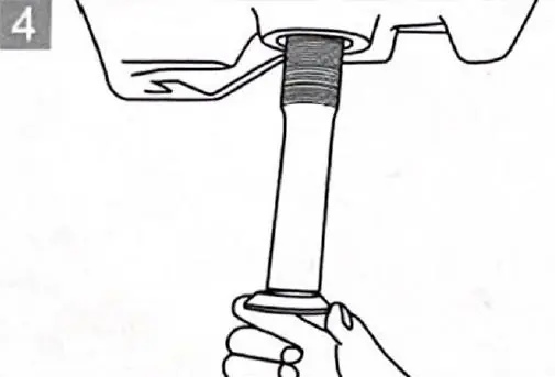 Step 4: Placing the thick gasket