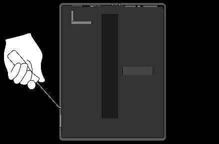 Pry the remaining side component.