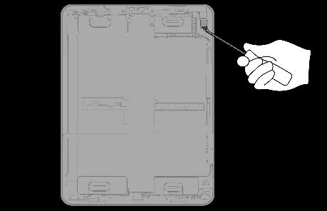Disconnect the upper ribbon cable.