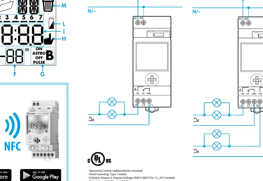 Wiring diagrams for 12.A1 and 12.A2 models