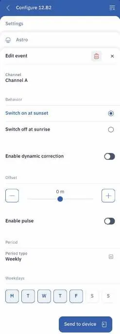 Astro function configuration