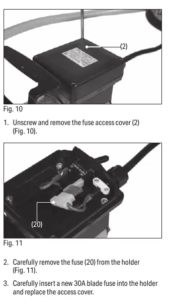 Fuse replacement