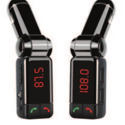 Streetwize 12/24V Car Bluetooth FM Transmitter unit.